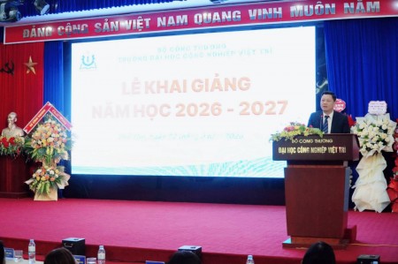 Trường Đại học Công nghiệp Việt Trì tổ chức Lễ khai giảng năm học 2026-2027