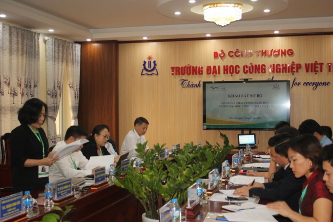 Khảo sát sơ bộ đánh giá chất lượng cơ sở giáo dục chu kỳ 2 Trường Đại học Công nghiệp Việt Trì
