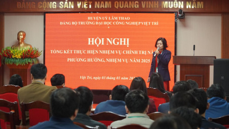 Hội nghị tổng kết thực hiện nhiệm vụ chính trị năm 2024, phương hướng, nhiệm vụ năm 2025